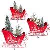 Mini Elk Sled Decoration Christmas Decorations Sleigh Car