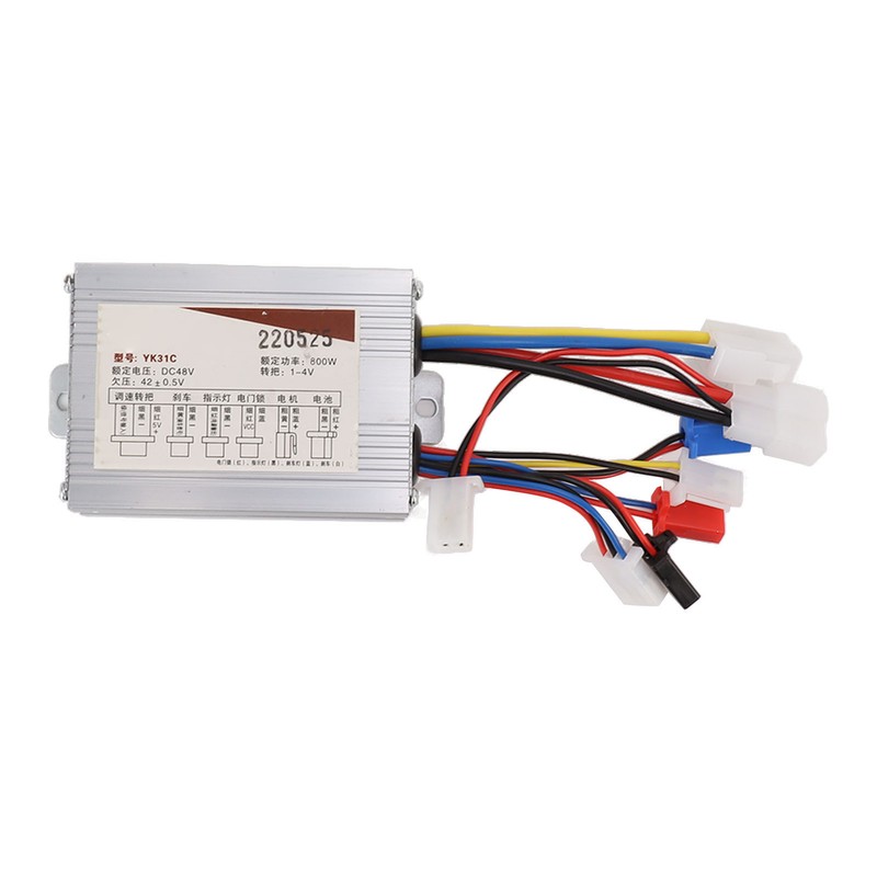 48V 800W Brushed Controller Aluminum Alloy Motor Speed Brush Controller