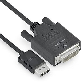PureLink DisplayPort auf DVI Kabel, 1920 x 1200 WUXGA Auflösung, vergoldete Steckkontakte, 2,00m, schwarz
