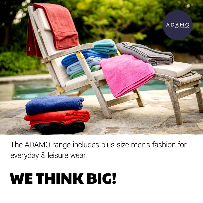 ADAMO Beach Towel I Towel XXL I Bath Towel Large
