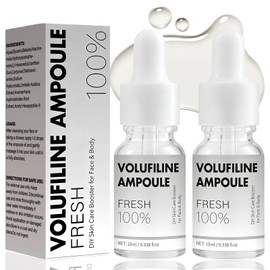 Volufiline Serum Pure Skin Firming & Plumping Concentrate for Face & Body, Moisturizing Anti-Aging Skincare, Improves Elasticity, Reduces Fine Lines, Glow Booster,10ml 2PCS