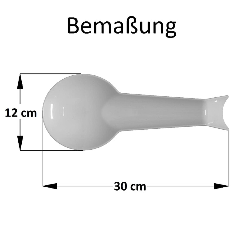 2 x Beige Cooking Spoon Rest Whisk Rest Plastic Spoon