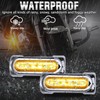 JESTMOTOR Motorcycle Highway Crash Bar Lights - Multicolor LED Switchback