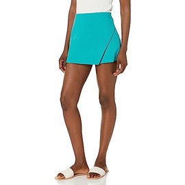 Show Me Your Mumu Women's Spencer Skort, Teal Suiting, Small