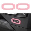 Inner Door Lock Switch Button Bezel Trim Cover Compatible with