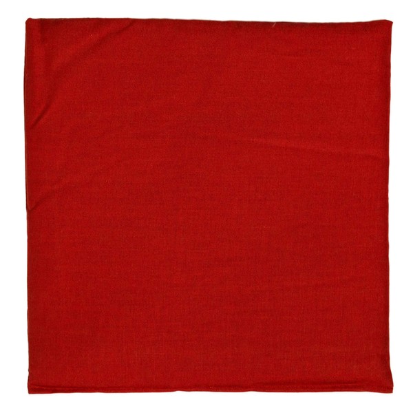 Grain Cushion 19 x 19 cm Red