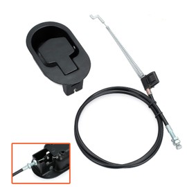 SEWACC Metal Recliner Handle Replacement Parts with Cable Recliner Sofa Release Lever Pull Handle Metal Handle with Spring and Cable for Sofa Couch