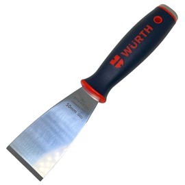 Würth Professional Stainless Steel Impact Scraper 50 mm Universal Scraper with Impact Cap, Spatula Universal Spatula 0714663353