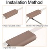 MOROBOR Finger Edge Pull, 8pcs Concealed Handles Modern Style Drawer