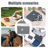 WMDDIAN Silicone Foldable Cup – Foldable Travel Cup, Suitable for