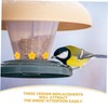 FUNOMOCYA Plastic Bird Feeder Flower Accessories Replacement Parts for Wild-Bird