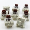 Kailh Box Silent Brown Switches for Mechanical Keyboard,3-pin 45gf Tactile/Typing&Gaming/Waterproof
