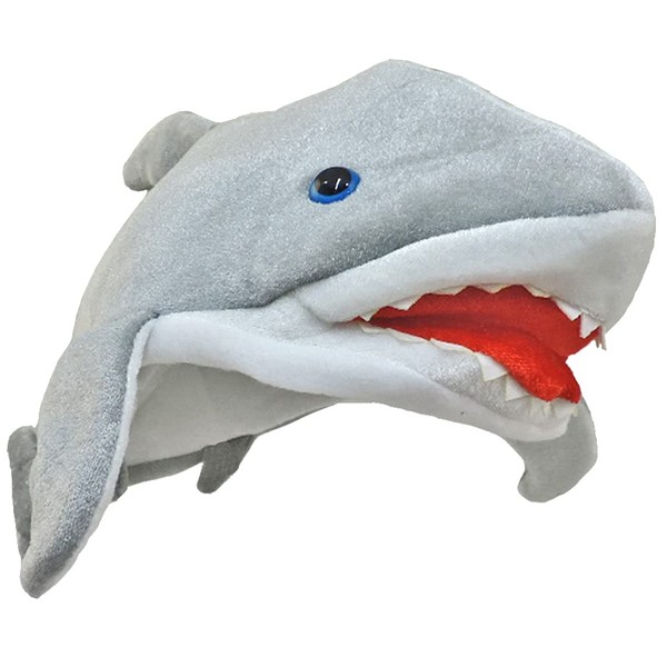 NOVELTY GIANT WWW.NOVELTYGIANT.COM Adult Killer Shark Jaws Great White Costume Hat