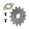 Saihisday 428 Chain Sprocket 14T 17mm Front Engine Sprocket Compatible