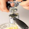 Garlic Press Mincer, Crusher Set with Removable Chamber - Ergonomic