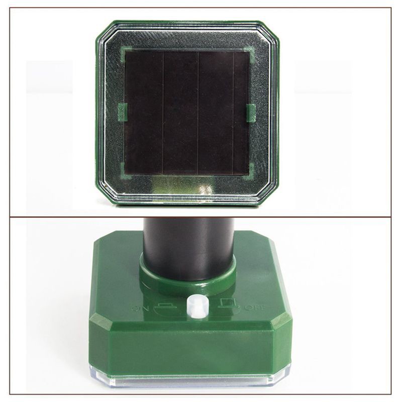Ultrasonic Solar Mole Snake Mouse Pest Rodent Repeller Outdoor Garden