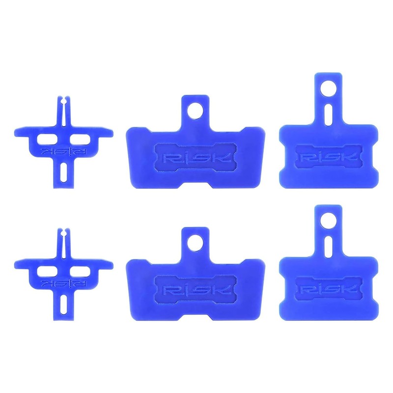 6 separadores de pastillas de freno de bicicleta, almohadillas para