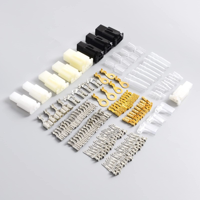 CENPEK Universal Motorcycle Electrical Wiring Harness Repair Kit Loom Plugs