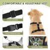 SlowTon Dog Car Harness Seatbelt Set, Pet Vest Harness with