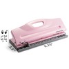 Officemate Adjustable 6-Hole Punch for Planners and Binders, 8 Sheet