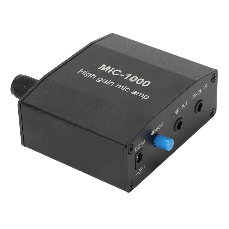 Headphone Amplifier Mini 1000X ALC Automatic Level Control Stereo Home
