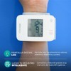 Checkatek BD-5 Baumanómetro Digital de Muñeca con Voz, Medición Automática