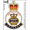 Merchant Navy Veteran Car Sticker - for Exterior or Interior