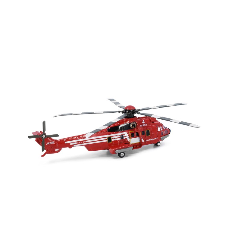 Tiny City JP4 Tokyo Fire Department Super Puma Helicopter