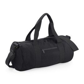 BagBase BG140 Original Barrel Bag - Black/Black