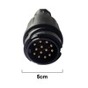 Lissek Plug for trailer 13-pin 13-pin trailer plug socket