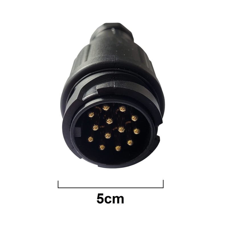 Lissek Plug for trailer 13-pin 13-pin trailer plug socket