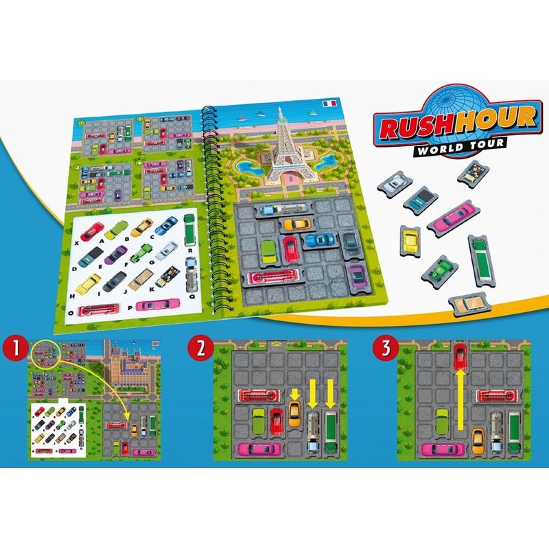 Rush Hour - Magnetic Puzzle