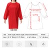 TopTie Long Sleeve Apron for Women Painting Apron Adult Painting