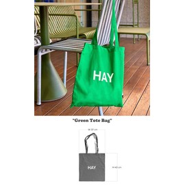 HAY 010065 Eco Bag Green Tote Bag, green