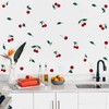 Red Cherry Wall Decal Fruit Wall Decals Peel And Stick