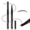 Boobeen Waterproof Eyebrow Pen-Micro Tip Eyebrow Pen, Liquid Eyebrow Fork