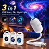 Galaxy Star Projector - 24 Films USB Starry Sky Projector