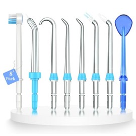 Waterpik Compatible Replacement Flosser Tips - 8 Pack