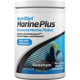 Seachem NutriDiet Marine Plus Flakes - Probiotic Fish Food Formula with Entice 100g