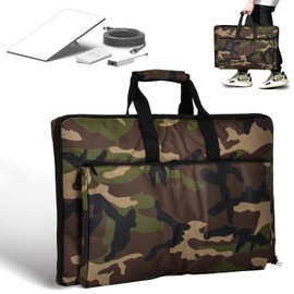 SZSAUTO Carrying Standard Bag for Starlink Satellite Gen 3, Travel Bag for Starlink Accessories - Carry Handbag for Starlink Gen3 V 3 Dish Outdoor Field Camping and RV Trips (Camo)