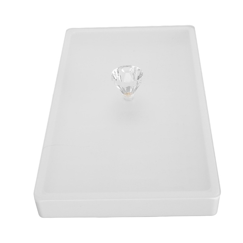Watch Parts Storage Box Acrylic Dustproof Multi Compartments Watch Repair