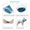 Dog Instant Cooling Bandana, Breathable Pet Scarf Cooling Collar for