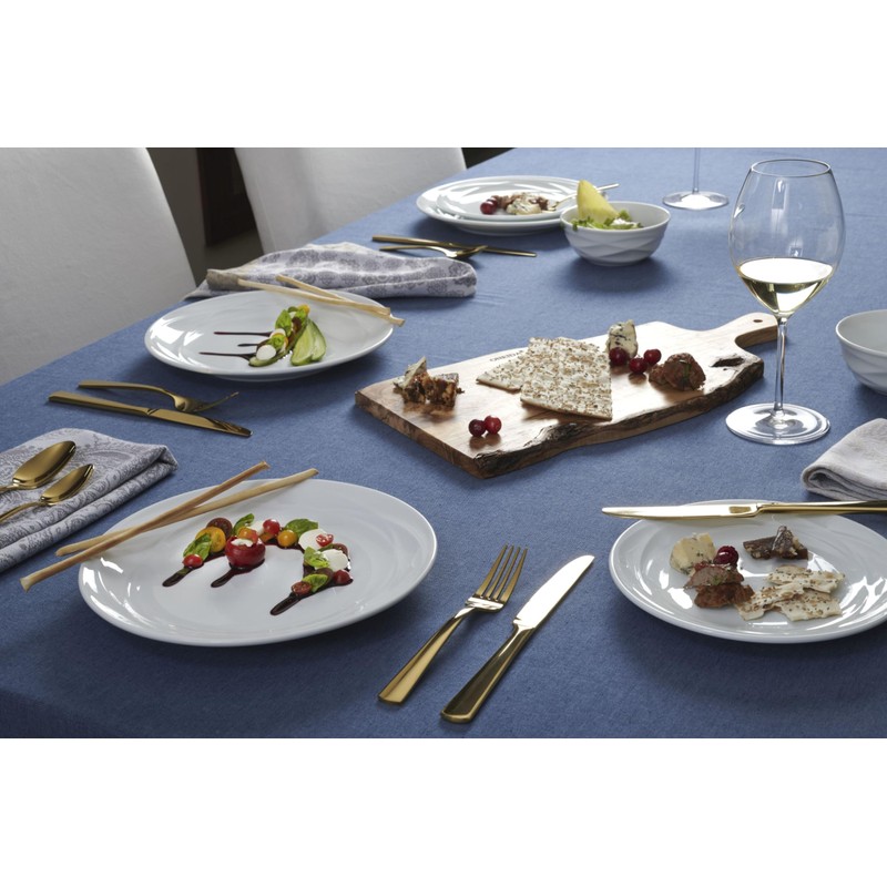 Oneida F100005A Golden Michelangelo 5 Piece Fine Flatware Set, Service