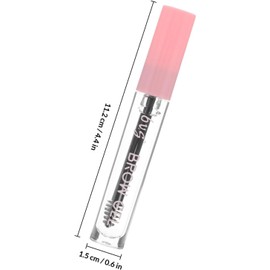 Gel Fijador para Cejas Incoloro de Larga Duración Crema Nutritiva para Uso Diario y Definición en Maquillaje