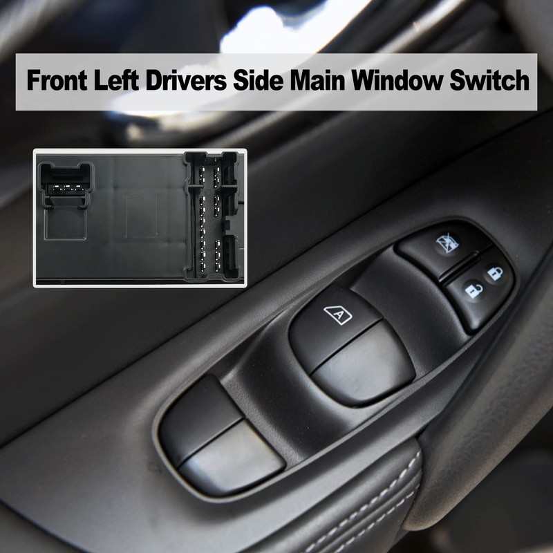 Master Power Window Control Switch Fit for Nissan Pathfinder Altima