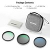 NEEWER 49mm UV/CPL/ND Lens Filter Kit with Hard Shell Storage