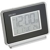 SEIKO Hudson Everything Bedroom Digital Alarm Clock, Black