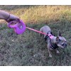 #FunnyFurGrace Pink Dog Walking Set: Harness, 16ft Leash, Pup Bag,