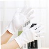 IWOWHERO 12 Pairs Cotton Gloves for Jewelry Handling and Outdoor