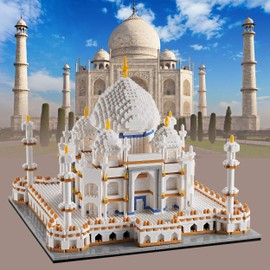 DOLBLOCK Micro Mini Blocks Architecture Taj Mahal Building Set Landmarks Collection Model Kits Idea Toys Present for Adults and Kids Age of 14+ 3950 PCS